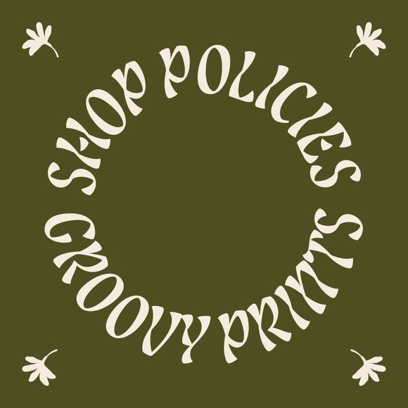 SHOP POLICIES - Picture 1 of 1